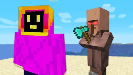 Minecraft, But All Mobs Are Hostile...
