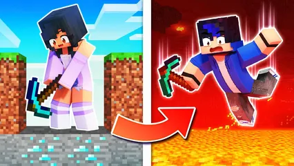 Minecraft BUT DIGGING Can KILL YOU!