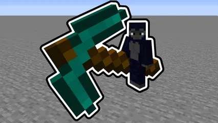 I made pickaxes OP in Minecraft....