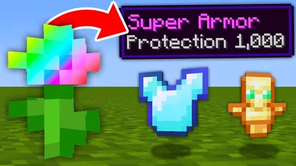Minecraft, But Flowers Give Super Items