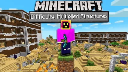 Can You Beat Minecraft In A Multiplied Structure Only World